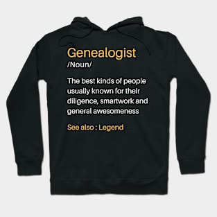 Best Genealogist Doctor Hoodie